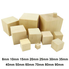Wooden cubes diy for sale  Shipping to Ireland