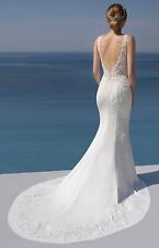 Mark Lesley Wedding Dress Uk 16 7374 for sale  Shipping to South Africa
