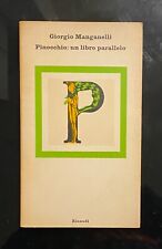 Pinocchio libro parallelo usato  Milano