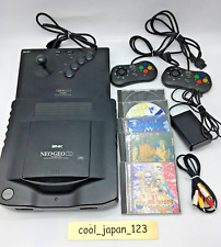 NEO GEO CD Console CD-T01 Funcionando SNK NEOGEO Stick Controller Software Set comprar usado  Enviando para Brazil