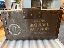 Vintage wooden ammunition for sale  STOKE-ON-TRENT