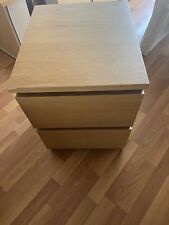 Malm bedside table for sale  PRESCOT