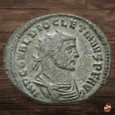 Moneda Imperial Romana - Antoniniano - Diocleciano (295 dC) Antioquía IOV ET HER #2067 segunda mano  Embacar hacia Argentina