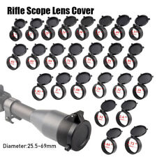 35 Size Flip Up Cap Quick Spring Protection Objective Rifle Scope Lens Cover for sale  Shipping to South Africa