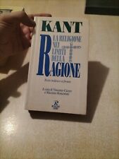 Kant religione entro usato  Firenze
