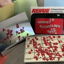 Magnet buchstaben revue gebraucht kaufen  Deutschland