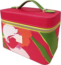 Ted Baker Vanity Travel Cosmetic Case Raspberry & Orange Blossom Brand New for sale  Shipping to South Africa