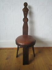 Antique spinning stool for sale  COLWYN BAY