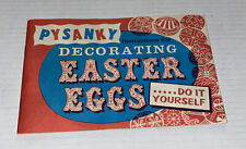 Vintage pysanky instructions for sale  Westmont