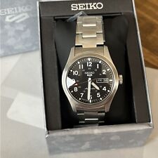 Relógio automático masculino SEIKO 5 aço inoxidável mostrador preto - SRPG27 MSRP: US$ 275 comprar usado  Enviando para Brazil