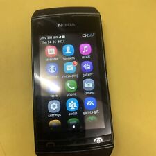 Oryginalny Nokia Asha 306 3060 czarny odblokowany ekran dotykowy telefon komórkowy dobry stan na sprzedaż  Wysyłka do Poland