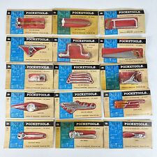 1960s Vintage Marx Collectors Series Pocket Tools In Miniature Lot Of 16 for sale  Shipping to South Africa