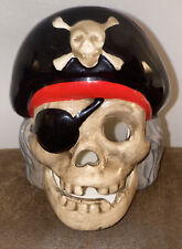 Ceramic pirate skull for sale  Imperial