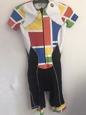 DE SOTO Tri Triathlon Skinsuit Speed Suit Sz S Swim Bike Run for sale  Shipping to South Africa