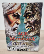Age of Mythology and The Titans Expansion PC 2002 Box Game comprar usado  Enviando para Brazil