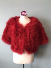 Red marabou feather for sale  GLASGOW