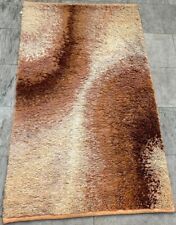 Alfombra peluda sueca escandinava peluda vintage alfombra de felpa Rya 144X83 cm segunda mano  Embacar hacia Argentina