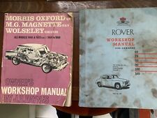 Workshop manuals for sale  LEICESTER
