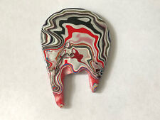 Fordite cabochon w/Stalactites Detroit for sale  Shipping to South Africa