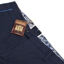 Bermuda Italo Ferretti nova com etiquetas tamanho M (~36 EUA) em algodão azul feita à mão, usado comprar usado  Enviando para Brazil