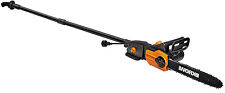 WORX WG309 8 Amp 10" 2-In-1 Electric Pole Saw & Chainsaw with Auto-Tension CR for sale  Ladson