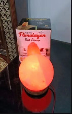 Lámpara de sal del Himalaya USB cambiante de color Esfera 7 para decoración del hogar, luz nocturna segunda mano  Embacar hacia Argentina