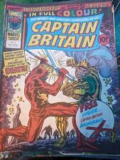 Captain britain comics for sale  SUDBURY