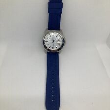 Reloj pesado grande Guess Waterpro SIN PROBAR correa de silicona azul, usado segunda mano  Embacar hacia Argentina