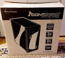 Case Sharkoon Night Shark Rgb + 6 RGB fans + DVD Rom. All is new  for sale  Shipping to South Africa