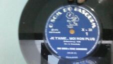 jane  birkin 7´´ 1971  o  som  do  pasquim je t´aime   single Brazil, usado comprar usado  Brasil 