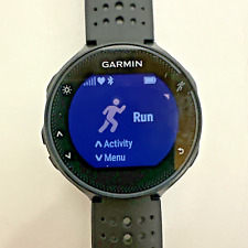 Reloj para correr Garmin Forerunner 235 GPS reloj de goma correa cargador restablecimiento de fábrica segunda mano  Embacar hacia Argentina