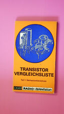 139162 transistor vergleichsli gebraucht kaufen  Herzebrock-Clarholz