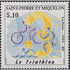 Triathlon timbre saint d'occasion  Strasbourg-