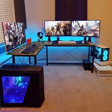 Gaming desk corner for sale  Shipping to Ireland