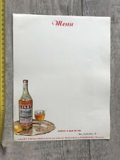 Ancien menu publicitaire d'occasion  Giromagny