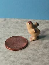 Tiny Miniature Yellow Baby Chick Porcelain Figurine 3/4" Tall Vintage  for sale  Shipping to South Africa