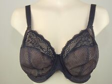 Elomi 4382 Charley Side Support Plunge Unlined Underwire Bra US Size 38 K for sale  Shipping to South Africa