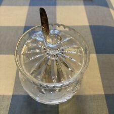 Crystal marmalade jar for sale  LONDON