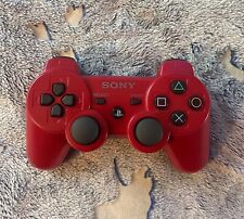 Controlador Sony Playstation 3 PS3 Sixaxis DualShock 3 genuino OEM probado - rojo, usado segunda mano  Embacar hacia Argentina