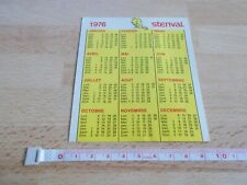 Autocollant calendrier 1976 d'occasion  Toulon-