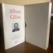 Celine album pléiade d'occasion  Zillisheim