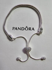 Pandora armband schiebeverschl gebraucht kaufen  Hohenlockstedt