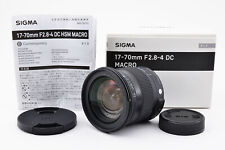 [W idealnym stanie] sigma 17-70mm F/2.8-4 Dc Makro OS HSM Nowoczesny do Nikon Aps-C Japonia na sprzedaż  Wysyłka do Poland
