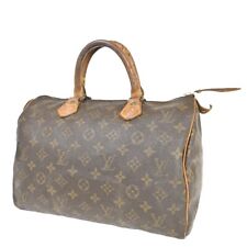 BOLSA DE MÃO DE VIAGEM LOUIS VUITTON SPEEDY 30 MONOGRAMA COURO MARROM M41526 67YD925 comprar usado  Enviando para Brazil