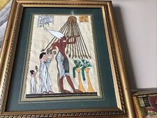 Egyptian papyrus painting for sale  OLDHAM