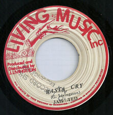 Jah Ted 7" 45 Roots Reggae Rasta Cry b/w versão JA LIving Music Inc. HEAR, usado comprar usado  Enviando para Brazil