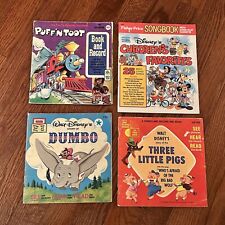 Lote de 4 livros infantis Dumbo 3 Little Pigs Puff’N Toot Disney LIVROS SOMENTE LEITURA, usado comprar usado  Enviando para Brazil