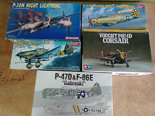 Usado, Aeronave 1/72, ACADEMY, TAMIYA, DRAGON, Corsair, Stuka, Night Lightning, Diversos comprar usado  Enviando para Brazil