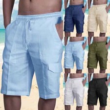 Mens cargo cotton for sale  USA
