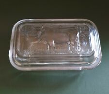 Arcoroc butter dish for sale  LONDON